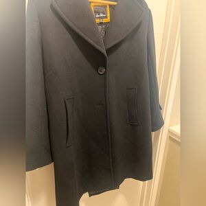 Sam Edelman Classic Black Pea Coat